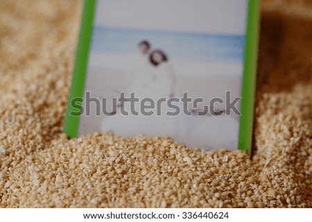 Wedding photo On Star sand Beach