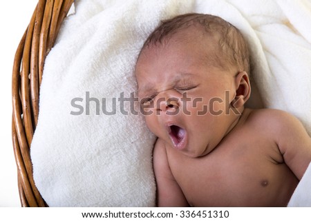 African american infant Royalty-Free Stock Photo #336451310