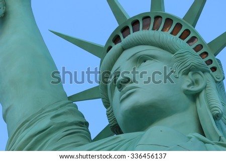 The Statue of Liberty is a colossal copper statue designed by Auguste Bartholdi a French sculptor was built by Gustave Eiffel.Dedicated on Oct 28, 1886.One of most famous icons of the 4th of July USA.