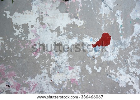 abstract corroded colorful wallpaper grunge background artistic wall peeling paint. 
