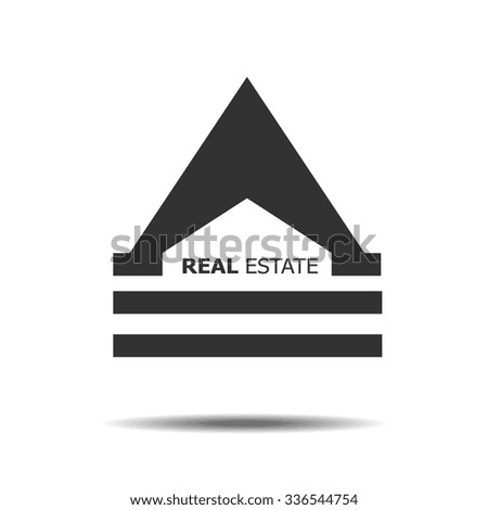 House Real Estate logo design Vector illustration EPS10