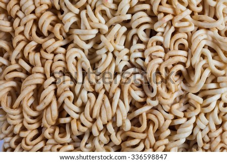 Instant noodles background.