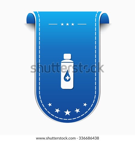 Health Kit blue Vector Icon Design