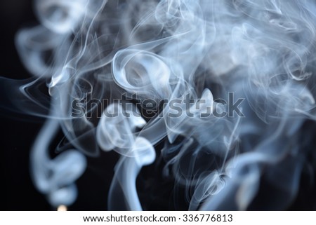The bizarre forms of smoke