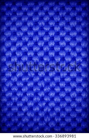 Blue fiber textile background