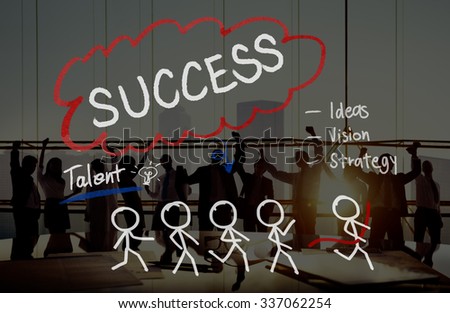 Success Growth Successful Achievement Accomplishment Concept
