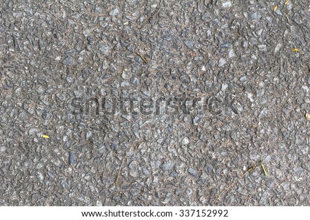 Concrete floor with rock texture background weathered