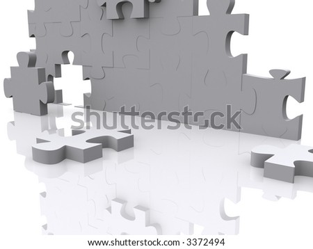 3d puzzle pieces
