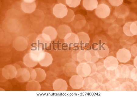 Gold colour bokeh abstract background.
