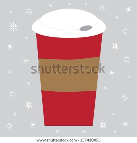Christmas Coffee Cup