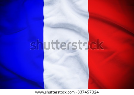 France Flag Royalty-Free Stock Photo #337457324