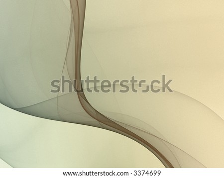  abstract smooth curve on light background