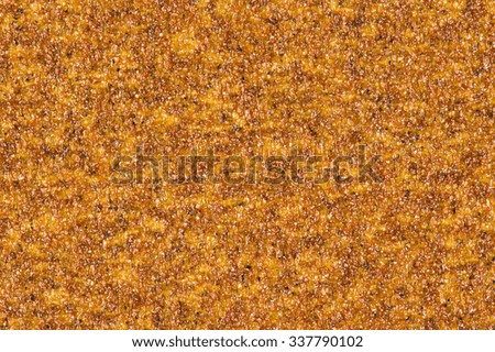 Texture of sandpaper
