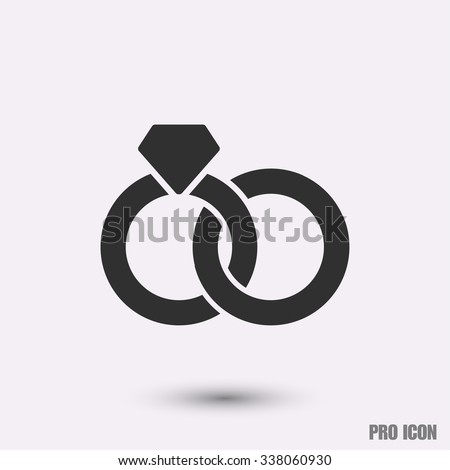 RING icon vector Royalty-Free Stock Photo #338060930