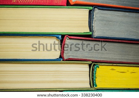 Texture of old books