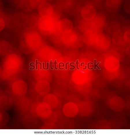 Blurred photo of red Christmas abstract background 