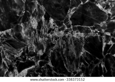 Black marble, marble pattern on a surface that looks natural