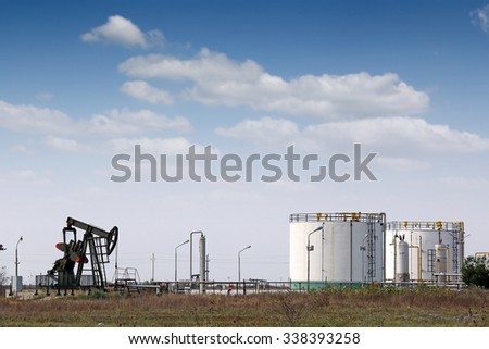 oil pump jack and refinery industry