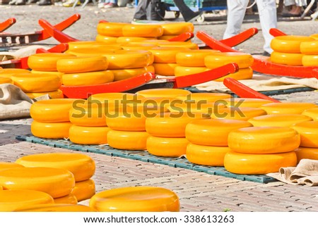 Cheese market, The Netherlands