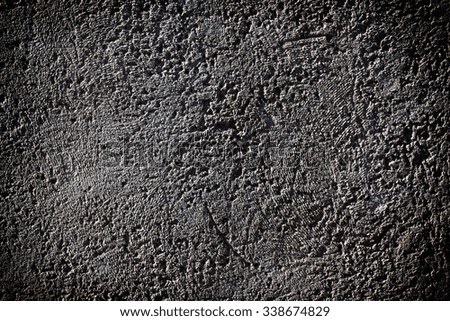 black textured wall background 
