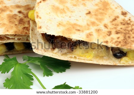 Delicious mexican quesadillas  perfect appetizer meal or delicious snack