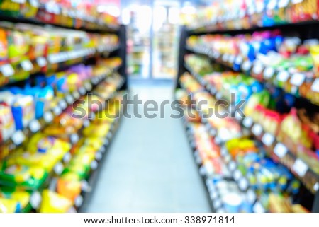 blur supermarket