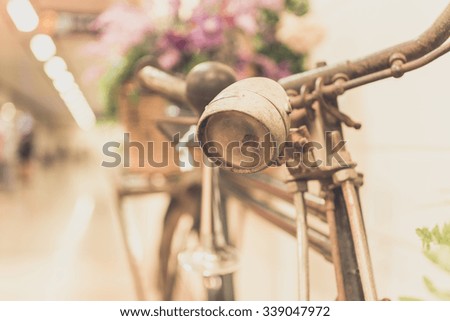 vintage bicycle decorative