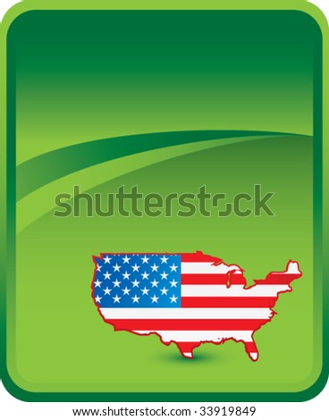 red white and blue united states on classic clean background