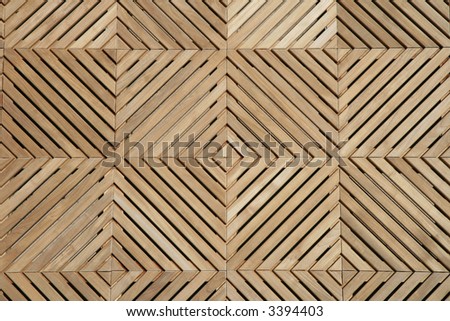 Attractive upscale Wooden Deck with Pattern