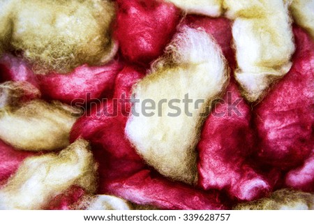 Colorful cotton background