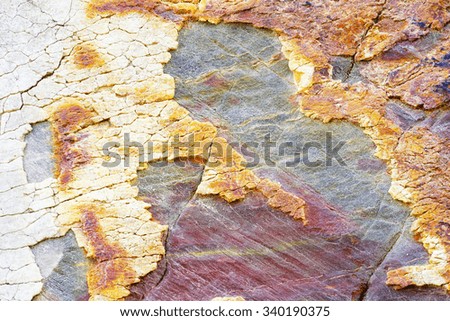 Abstract pattern of Colorful granite stone:Close up select focus with shallow  depth of field:ideal use for background.