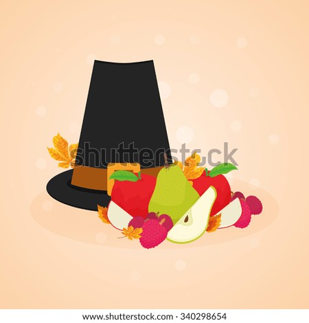 Colored background for thanksgiving day