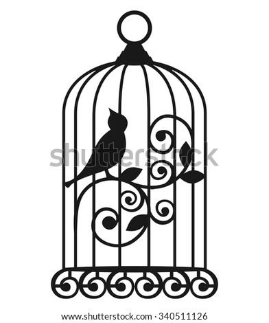 The Birdcages. Vector.
