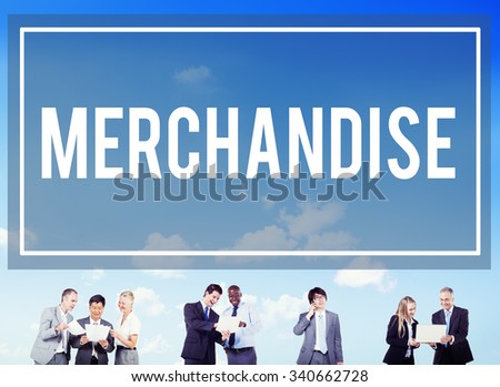 Merchandise Marketing Commercial Shopping Retail Concept