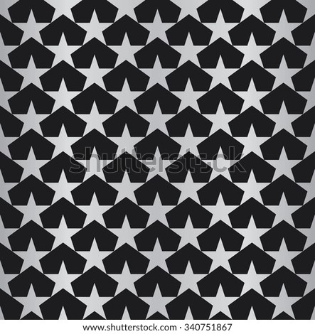 Stars pattern. Seamless geometric pattern.