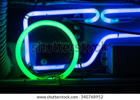 colorful neon lighting background