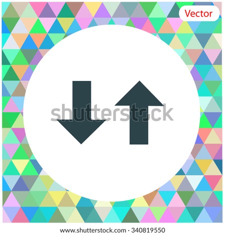 Two way traffic sign vector icon.