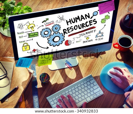 Human Resources Employment Job Teamwork Office Working Concept