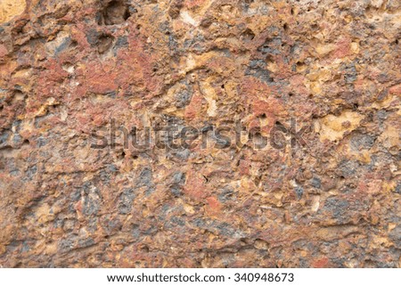 Stone wall background or texture or stone wall surface