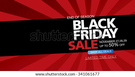 Black friday sale. Banner Royalty-Free Stock Photo #341061677