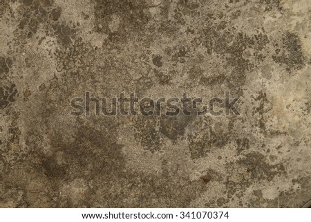Ground old cement texture