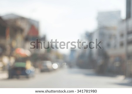 Blurred traffic road blurry city road for abtract background