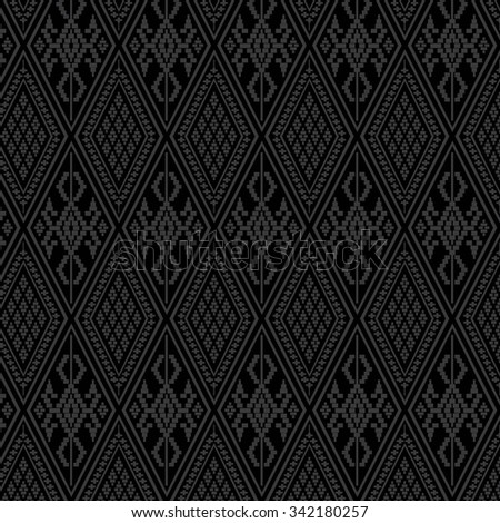Geometric Ethnic  pattern design for background or wallpaper.