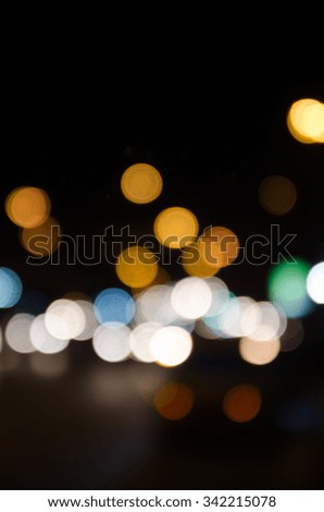blur colorful lighhts traffic abstract background