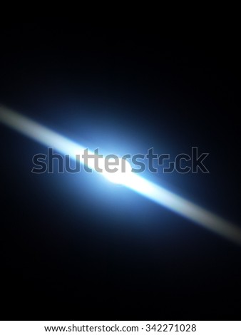 Blue flashlight