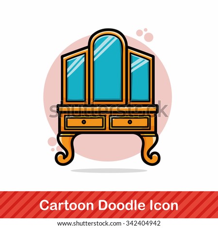 Cabinet closet doodle