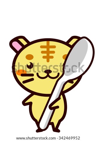 Animal Series with a spoon