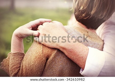 Couple Wife Husband Dating Relaxation Love Concept Royalty-Free Stock Photo #342610982