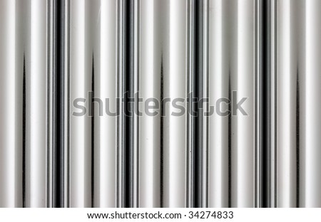  chrome silver  pipes abstract background