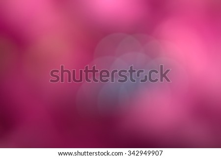 Blur pink background and bokeh